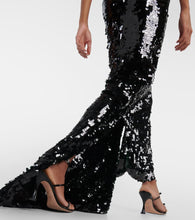 Emilia Wickstead Josiah strapless sequin gown