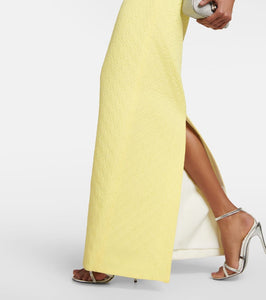 Emilia Wickstead Laelia floral jacquard maxi dress