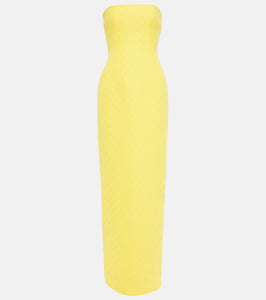 Emilia Wickstead Laelia floral jacquard maxi dress
