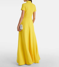 Emilia Wickstead Malinda wool Crêpe gown