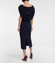 Emilia Wickstead Maliya crêpe midi dress