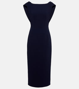 Emilia Wickstead Maliya crêpe midi dress