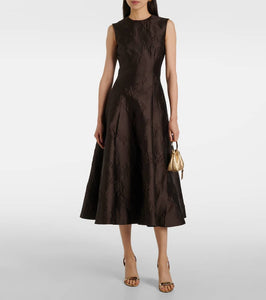 Emilia Wickstead Mara jacquard midi dress