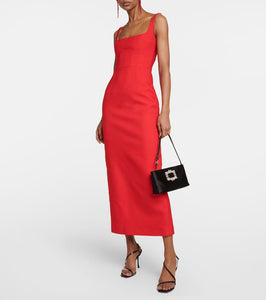 Emilia Wickstead Martel cloqu√É¬© midi dress