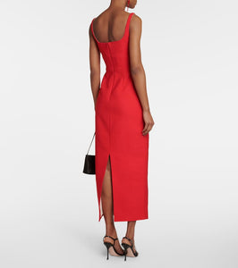 Emilia Wickstead Martel cloqu√É¬© midi dress