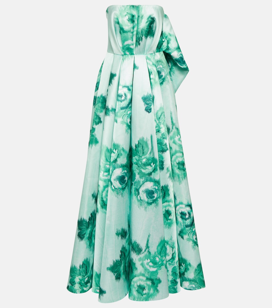 Emilia Wickstead Merope strapless floral gown. Emilia Wickstead Merope 无肩带花卉礼服