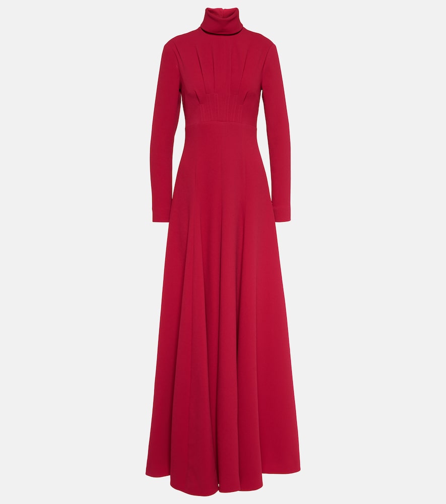 Emilia Wickstead Oakley pleated  maxi dress. Emilia Wickstead Oakley 褶裥长裙
