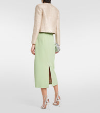 Emilia Wickstead Pheblia cropped tweed jacket