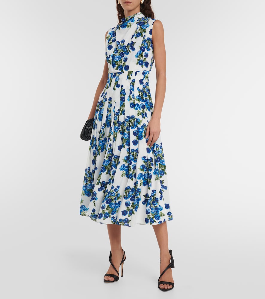Emilia Wickstead Rosita floral  midi dress