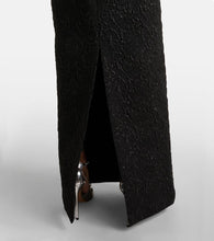 Emilia Wickstead Sima off-shoulder seersucker cloqu√É¬© gown