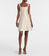 Emilia Wickstead Tibby jacquard tweed minidress