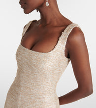 Emilia Wickstead Tibby jacquard tweed minidress