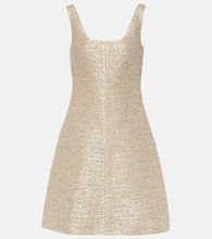 Emilia Wickstead Tibby jacquard tweed minidress