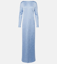 Emilia Wickstead Uriela plisse√å¬Å satin gown