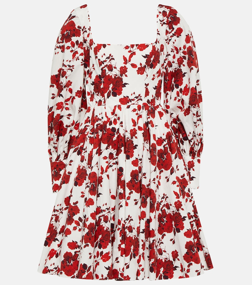 Emilia Wickstead Yasmina floral cotton minidress. Emilia Wickstead Yasmina 印花棉质迷你连衣裙