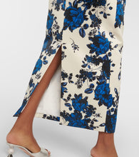 Emilia Wickstead Yulie floral taffeta midi dress