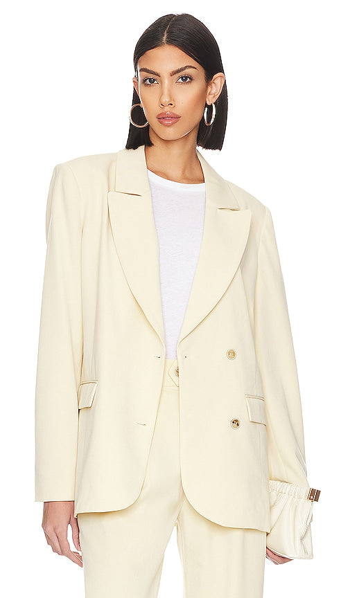 Ena Pelly Bronte Blazer in Cream
