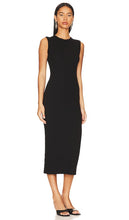 Enza Costa Sleeveless Midi in Black