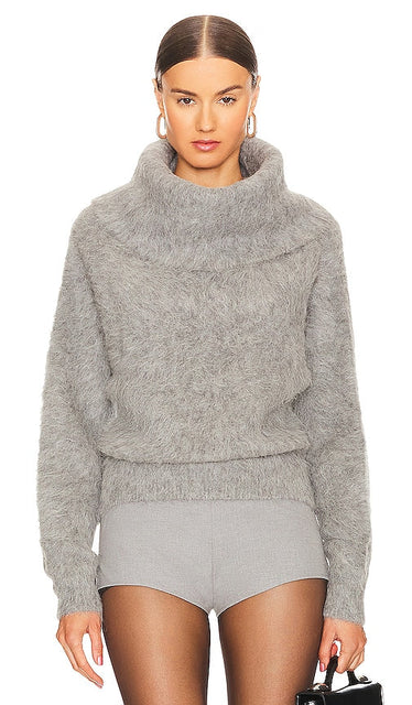 Equipment Rodi Sweater in Grey - Équipement Pull Rodi en gris - Equipment 灰色 Rodi 毛衣 - Equipment Rodi Pullover in Grau - Equipment Rodi 스웨터그레이 색상 - Maglione Equipment Rodi in grigio