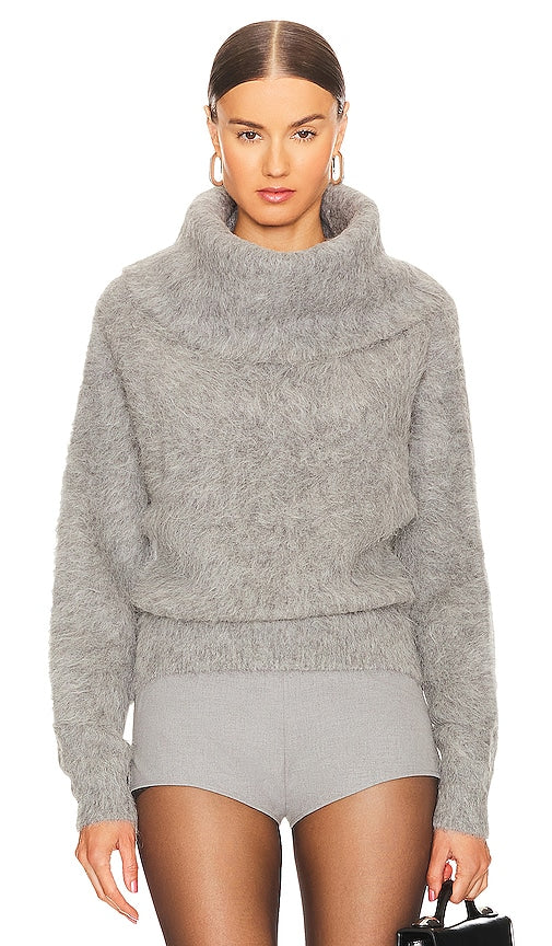 Equipment Rodi Sweater in Grey - Équipement Pull Rodi en gris - Equipment 灰色 Rodi 毛衣 - Equipment Rodi Pullover in Grau - Equipment Rodi 스웨터그레이 색상 - Maglione Equipment Rodi in grigio