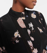 Erdem Bertram floral-printed silk minidress