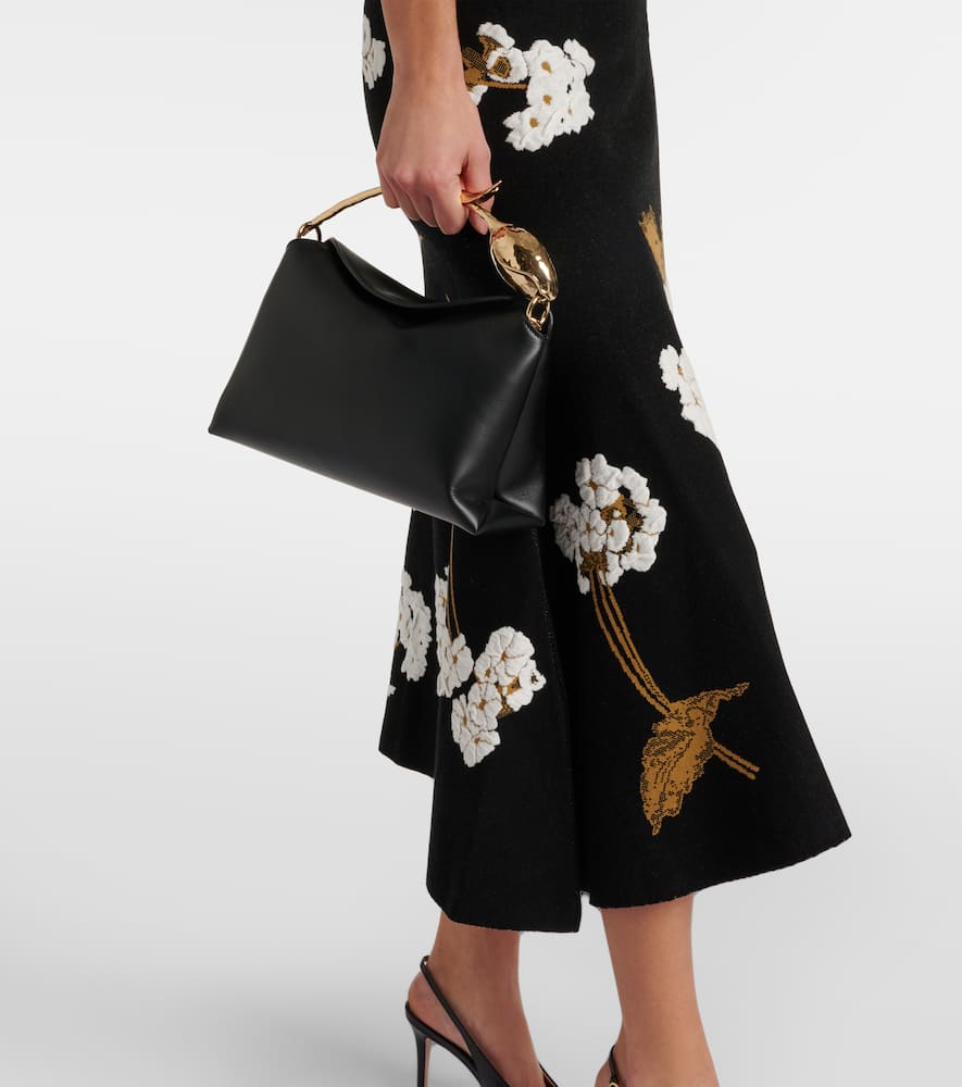 Erdem Bloom Medium leather tote bag