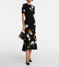 Erdem Bloom Medium leather tote bag