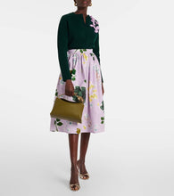 Erdem Bloom Medium leather tote bag