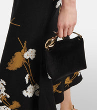Erdem Bloom Mini velvet tote bag