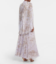 Erdem Chiara printed silk gown