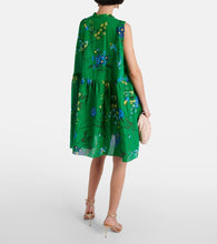 Erdem Cotton and linen minidress