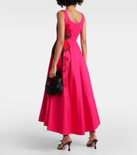 Erdem Floral cotton faille maxi dress