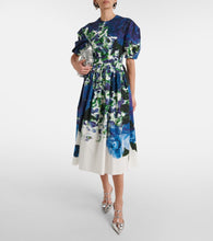 Erdem Floral cotton midi dress