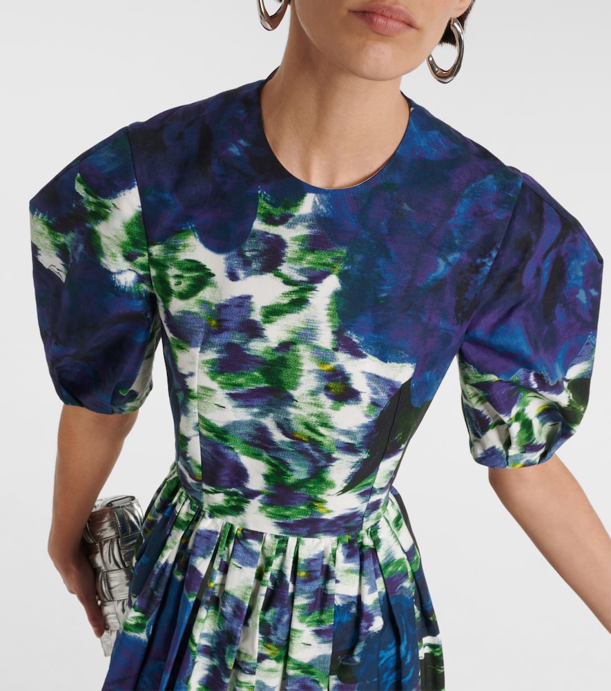 Erdem Floral cotton midi dress