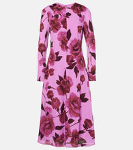 Erdem Floral  midi dress. Erdem 花卉图案中长连衣裙