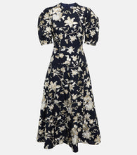 Erdem Kira floral embroidered midi dress
