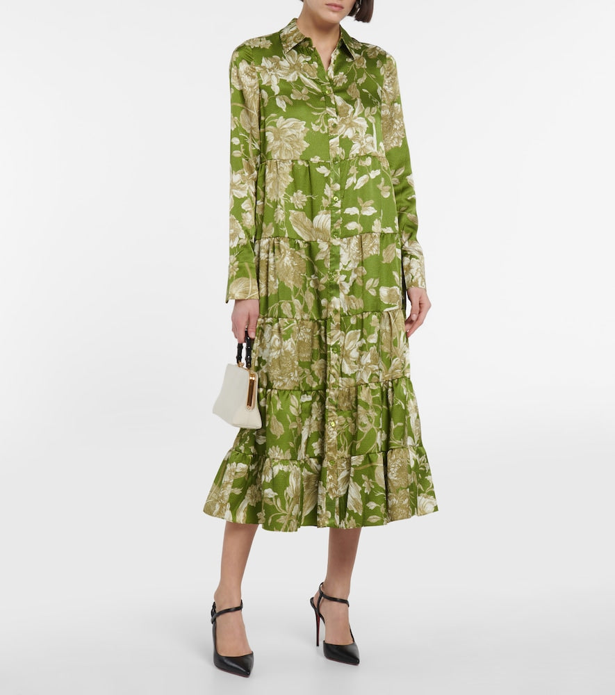 Erdem Palmira floral midi dress