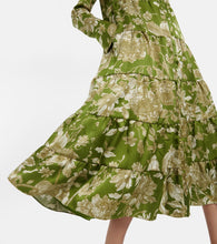Erdem Palmira floral midi dress