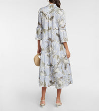 Erdem Panthea printed cotton midi dress