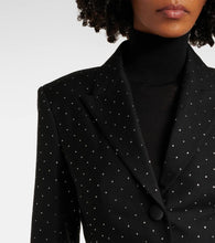 Erdem Polka-dot cotton and wool blazer