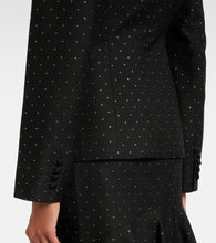 Erdem Polka-dot cotton and wool blazer