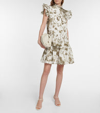 Erdem Pomona printed cotton minidress