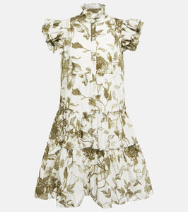 Erdem Pomona printed cotton minidress