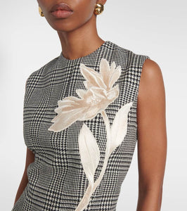 Erdem Virgin wool midi dress