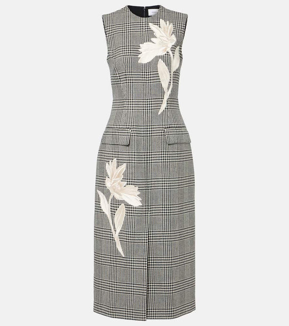 Erdem Virgin wool midi dress