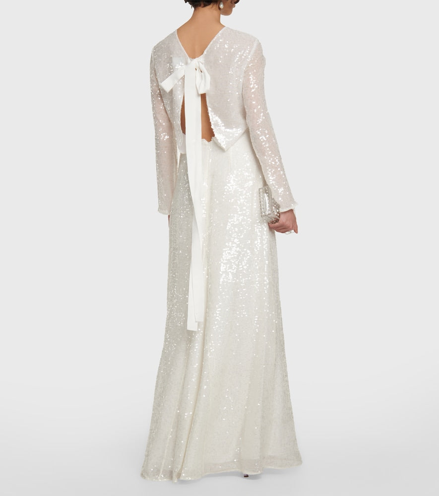 Erdem Yoanna sequined gown