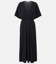 Eres Adele gathered jersey maxi dress