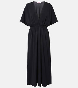 Eres Adele gathered jersey maxi dress