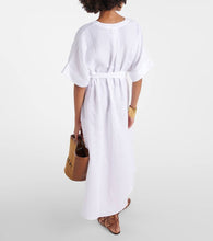 Eres Bibi linen midi dress