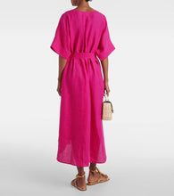 Eres Bibi linen midi dress